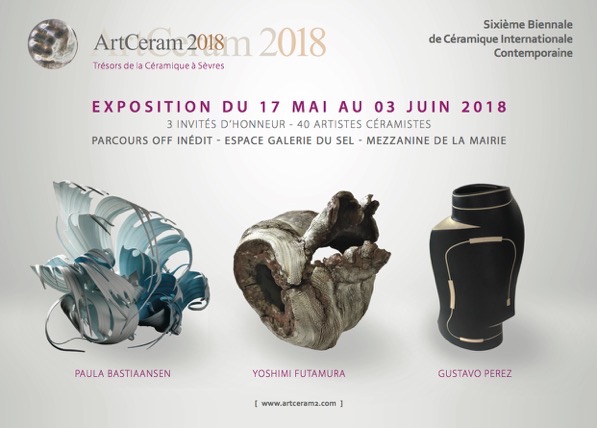 Biennale internationale de la céramique contemporaine de Sèvres - ARTCERAM2018
